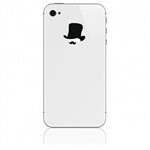 The Hats iphone sticker- Mr.Watson Black